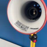 Colored metal articulated lamp 80s 90s