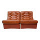 Vintage leather sofa 1970s