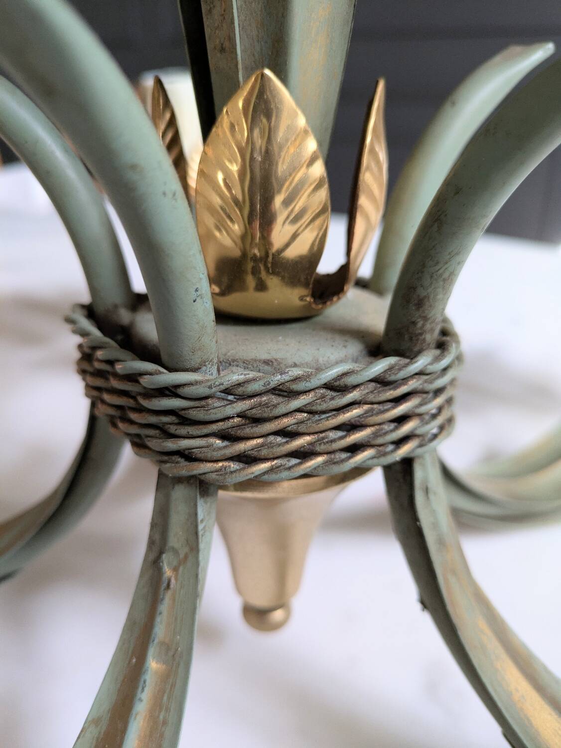 Hollywood Regency chandelier