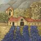 Oil on canvas "bell tower"