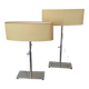 Pair of lamps by Jean-Paul Marzais, Dune collection