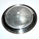 Carafe coaster - vintage silver metal bottle holder Reneka
