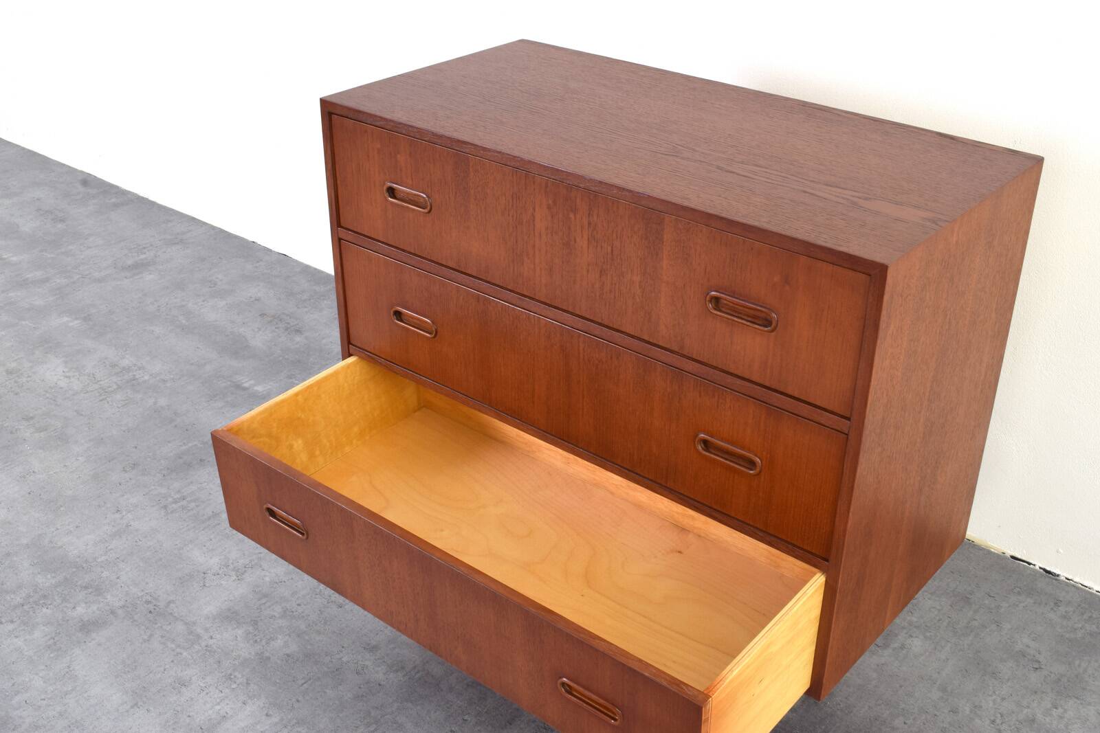 Mid-Century Danish Teak Chest of Drawers, 1960s.