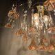Lustrous rose Murano glass from the 1980s.
