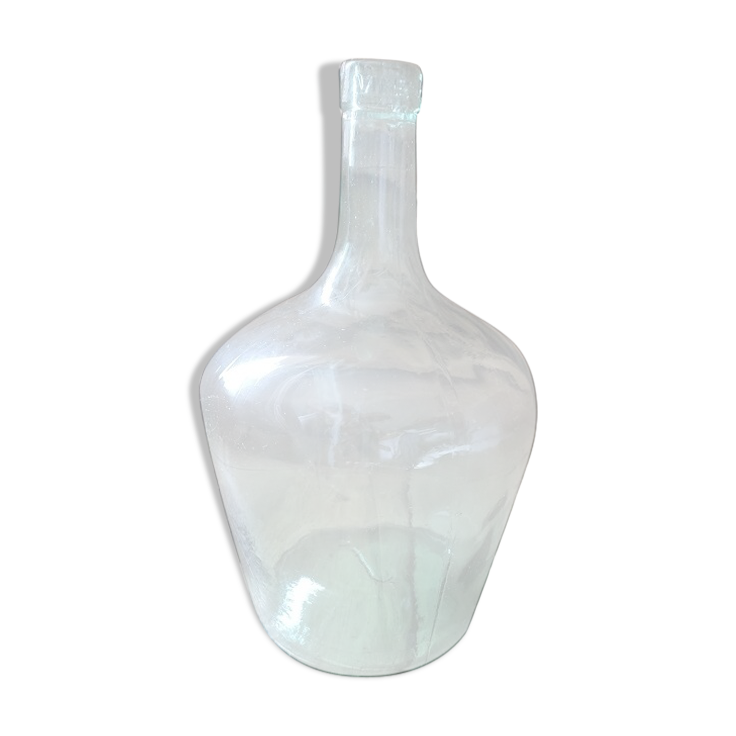 Demijohn blue glass
