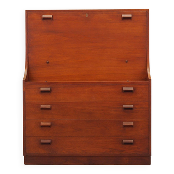 Teak secretary, Danish design, 1960s, designer: Børge Mogensen