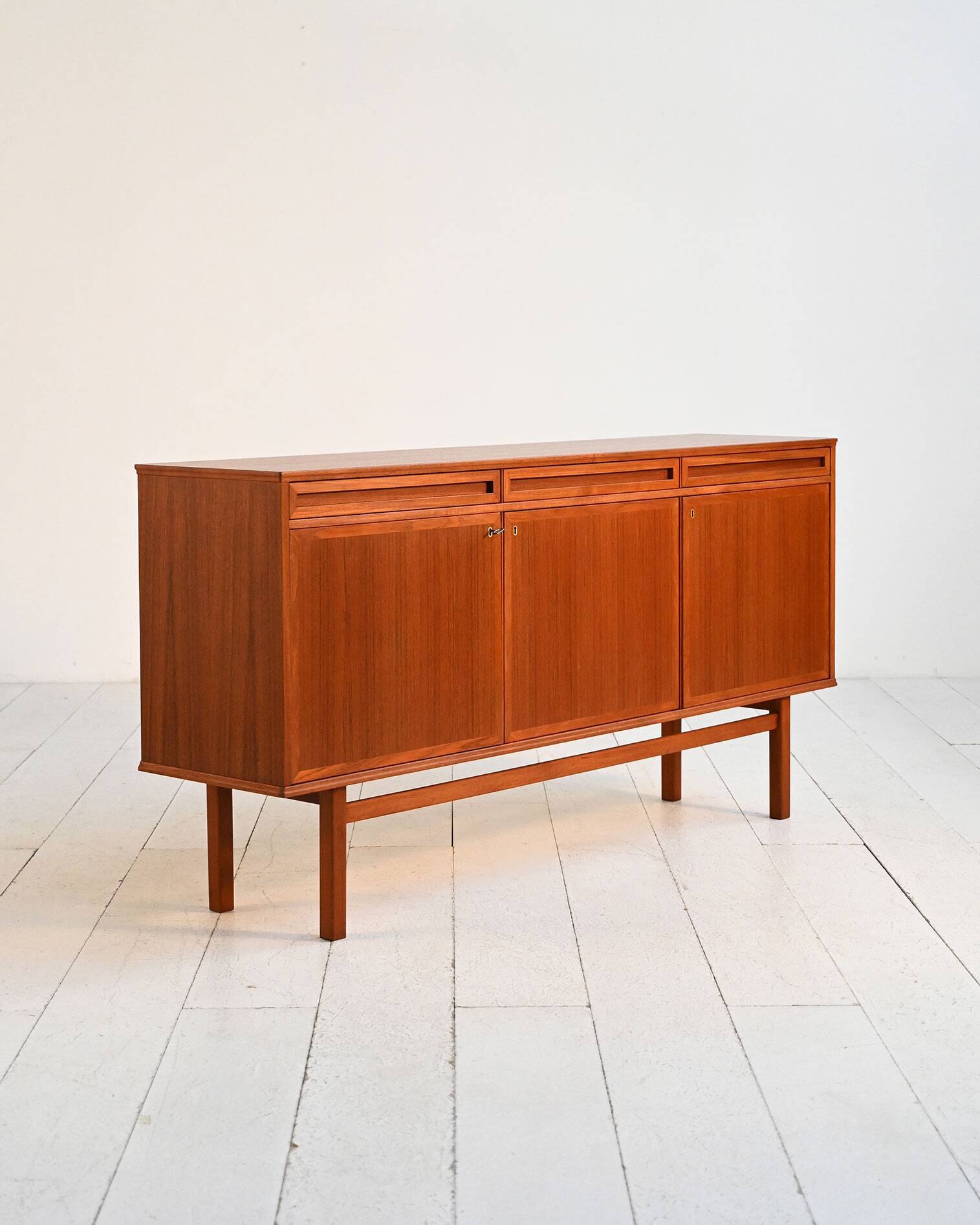 Vintage Scandinavian teak sideboard