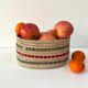 Braided fiber basket from the 60s