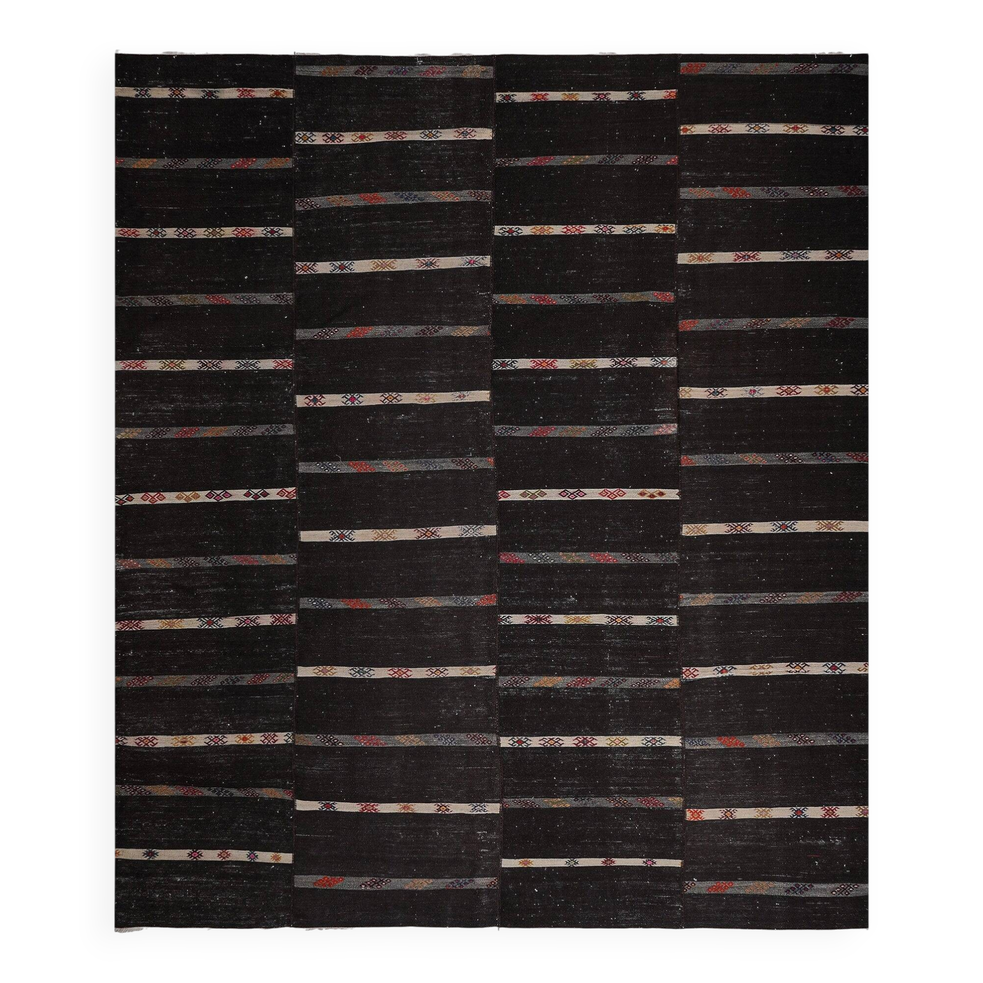 Tapis Kilim turc vintage tissé main