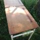 Industrial console double school desk
