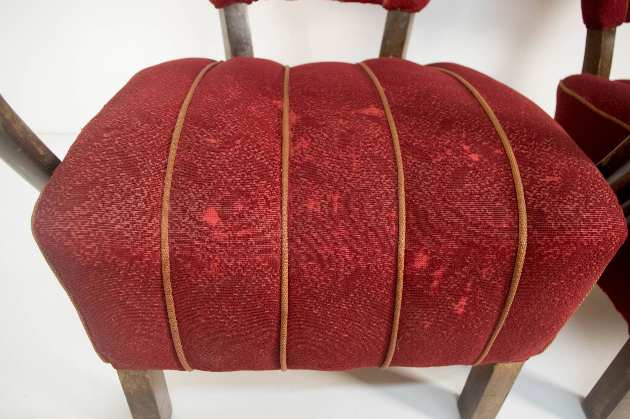 Art Deco Armchairs H-237 by Halabala, Set of 2
