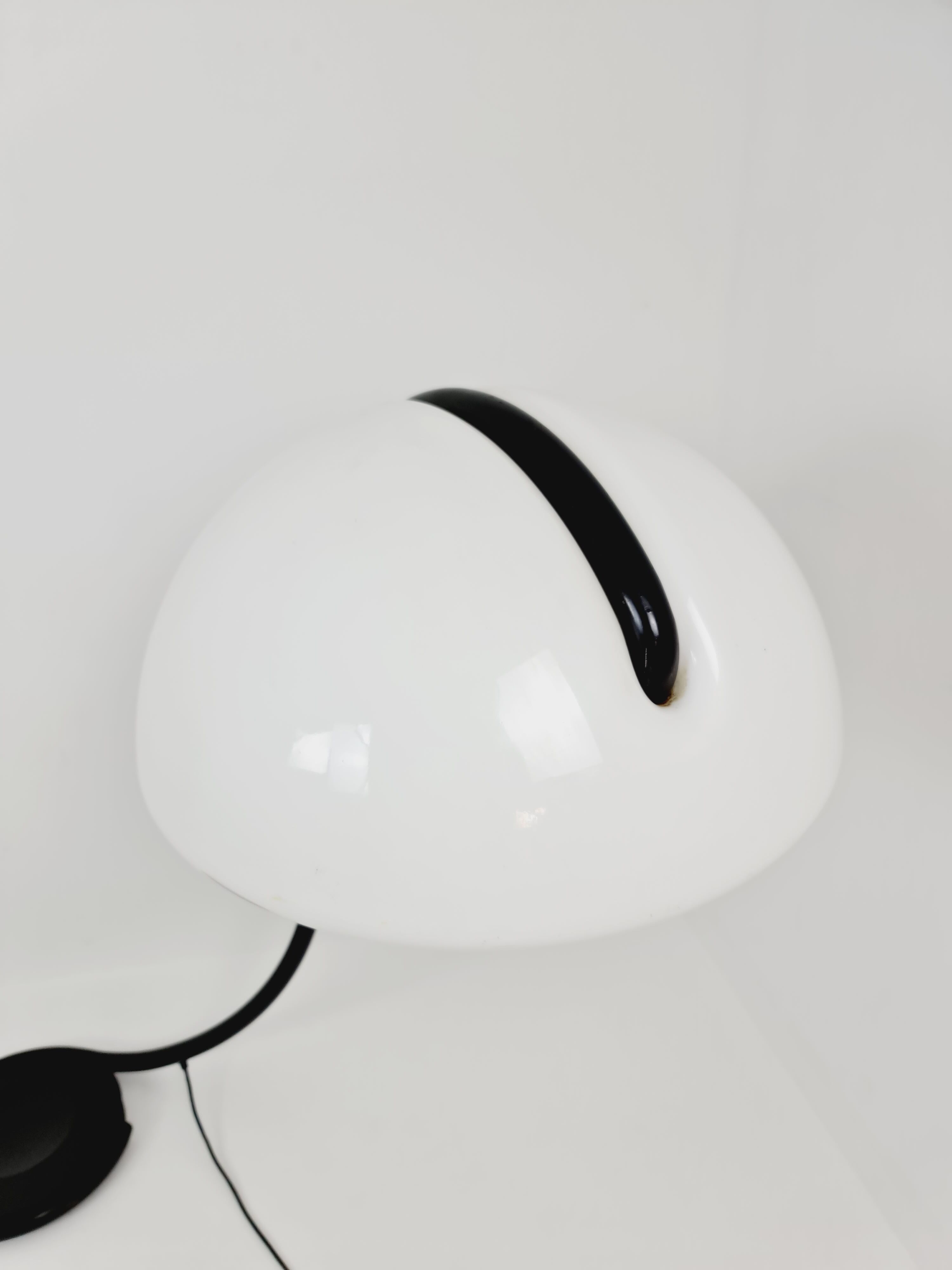 Serpentine floor lamp by Elio Martinelli for martinelli luce, 1970s