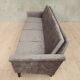 Mid-century four seater sofa in italian velvet