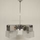70s chandelier with Murano tulips