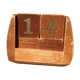 Calendrier perpétuel en bois