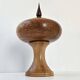 Vintage Scandinavian candy box from the 1960s in walnut and rosewood