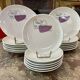 18-piece dinner service by Le Corbusier designed for Prunier restaurants