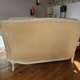 Louis XV style sofa and 2 armchairs