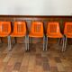 Plastic chairs