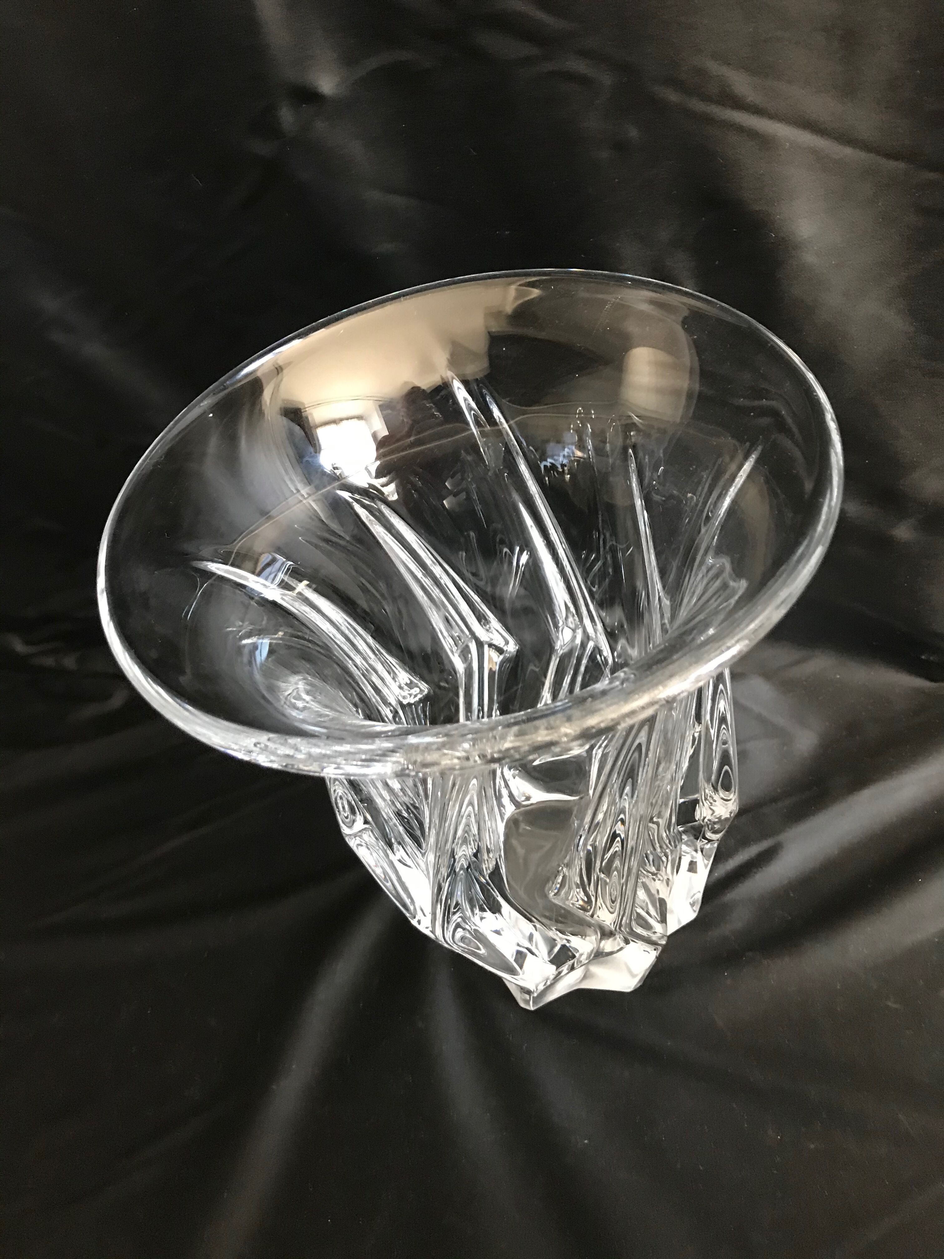 Cristallerie de Vannes Le Châtel vase