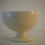 Ceramic cup 1950 white and pink