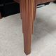 Lot of table and 6 Art Deco chairs from Saddier & fils