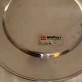 Set of 12 Stelton stainless steel under-plates