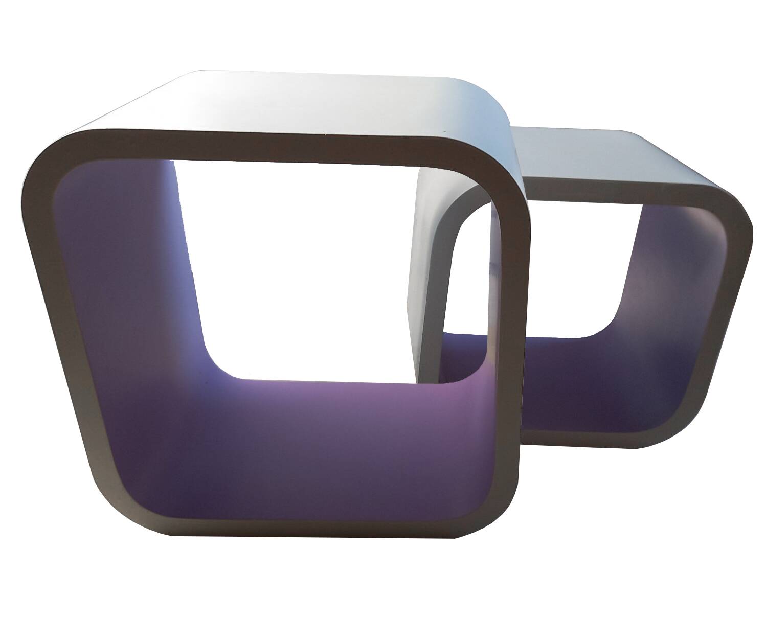 Vintage Shelves • Modular Elements • Lacquered Wood • 1970-1980