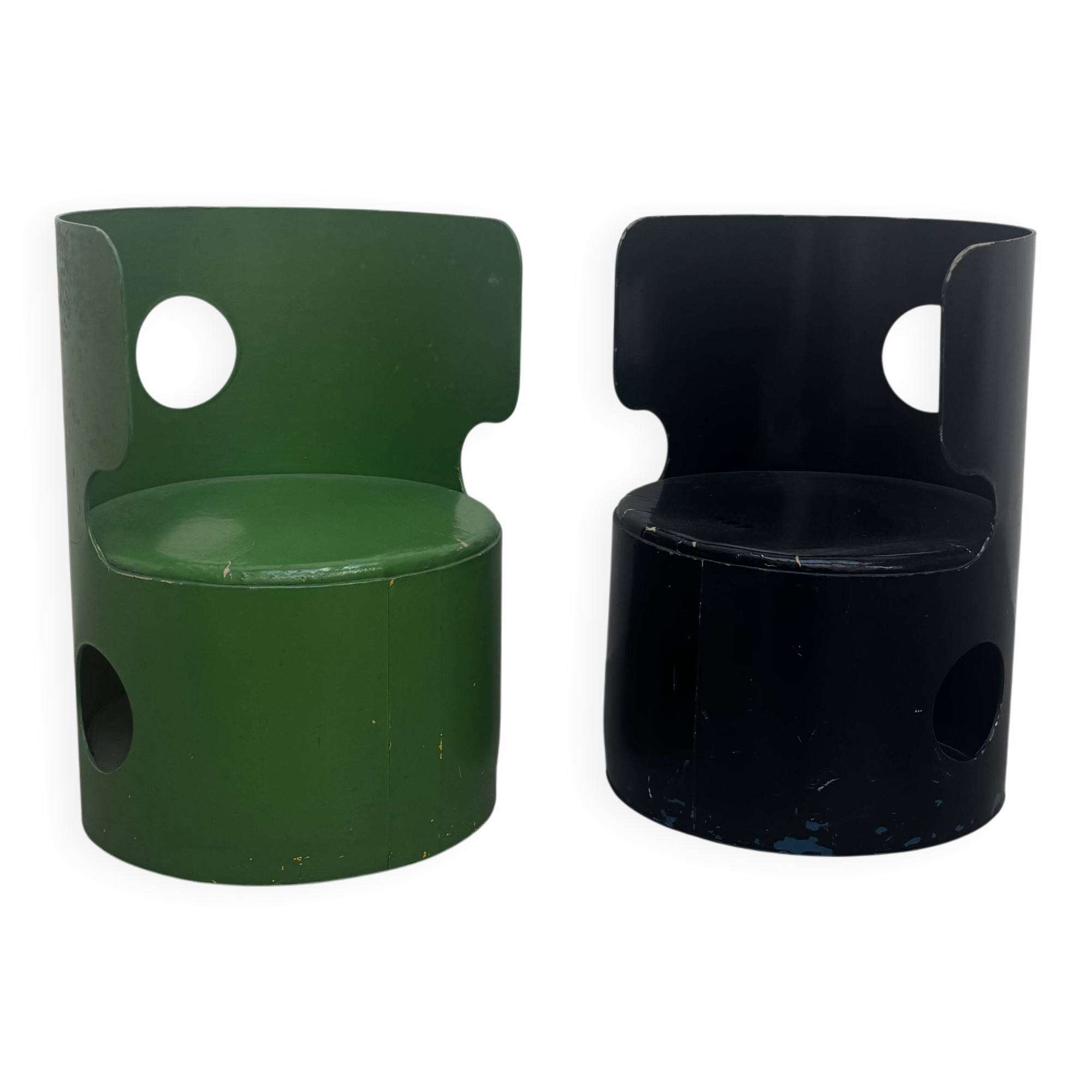 Vintage designer children's armchairs "Jean Louis Avril", 1960s