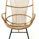 Rattan armchair by Rohe Noordwolde, 1960, Netherlands