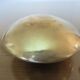 Series of 4 Scandinavian "pebble" ashtrays in bronze 70s