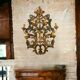 Large Italian Wooden Sconces 1950’s
