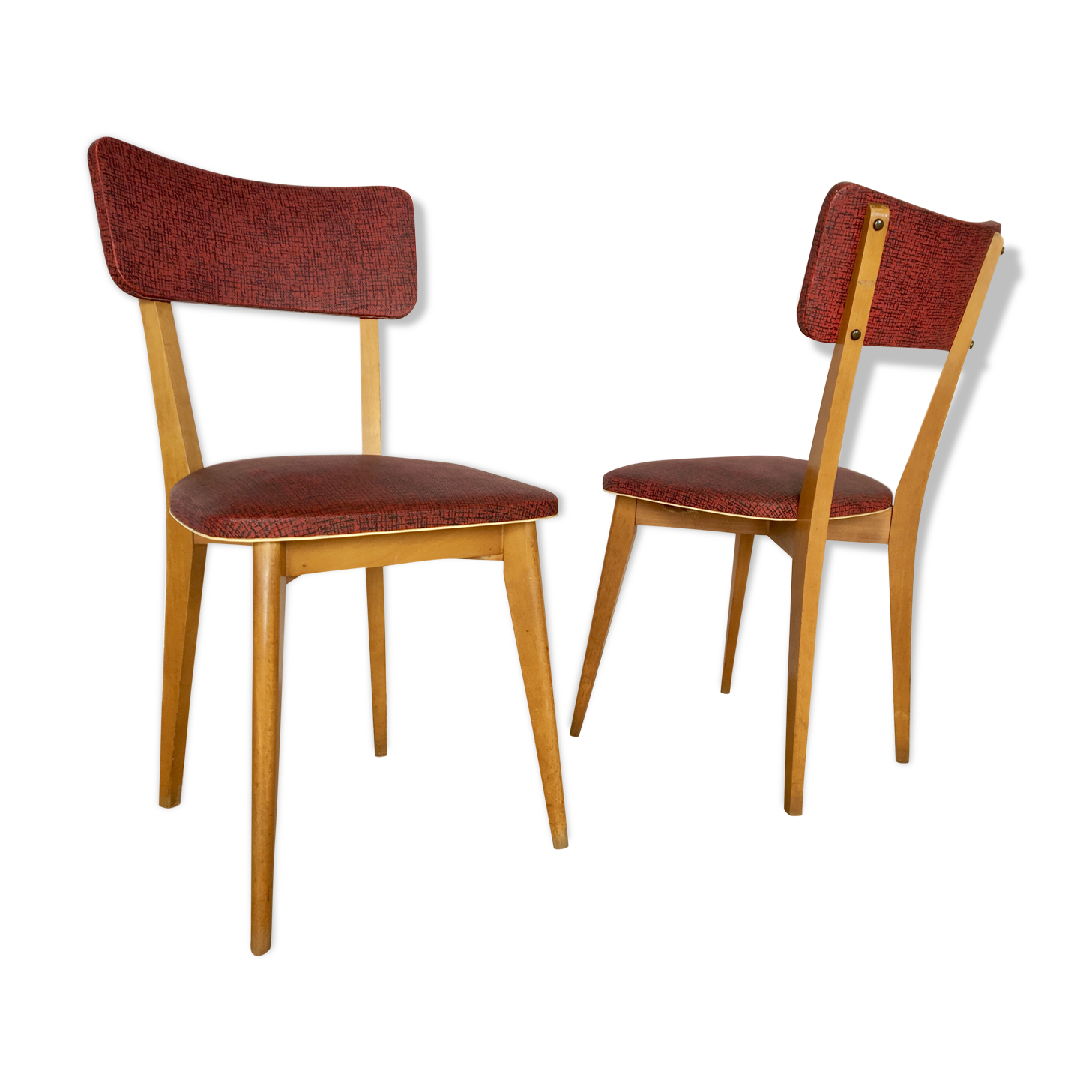 Pair of vintage Bistro chairs
