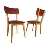 Paire de chaises bistrot vintage