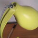 Metal desk lamp to install , Vintage design , anise green fork foot