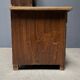 Antique painted pine desk or secretaire with wall unit from Germany late 1800s.