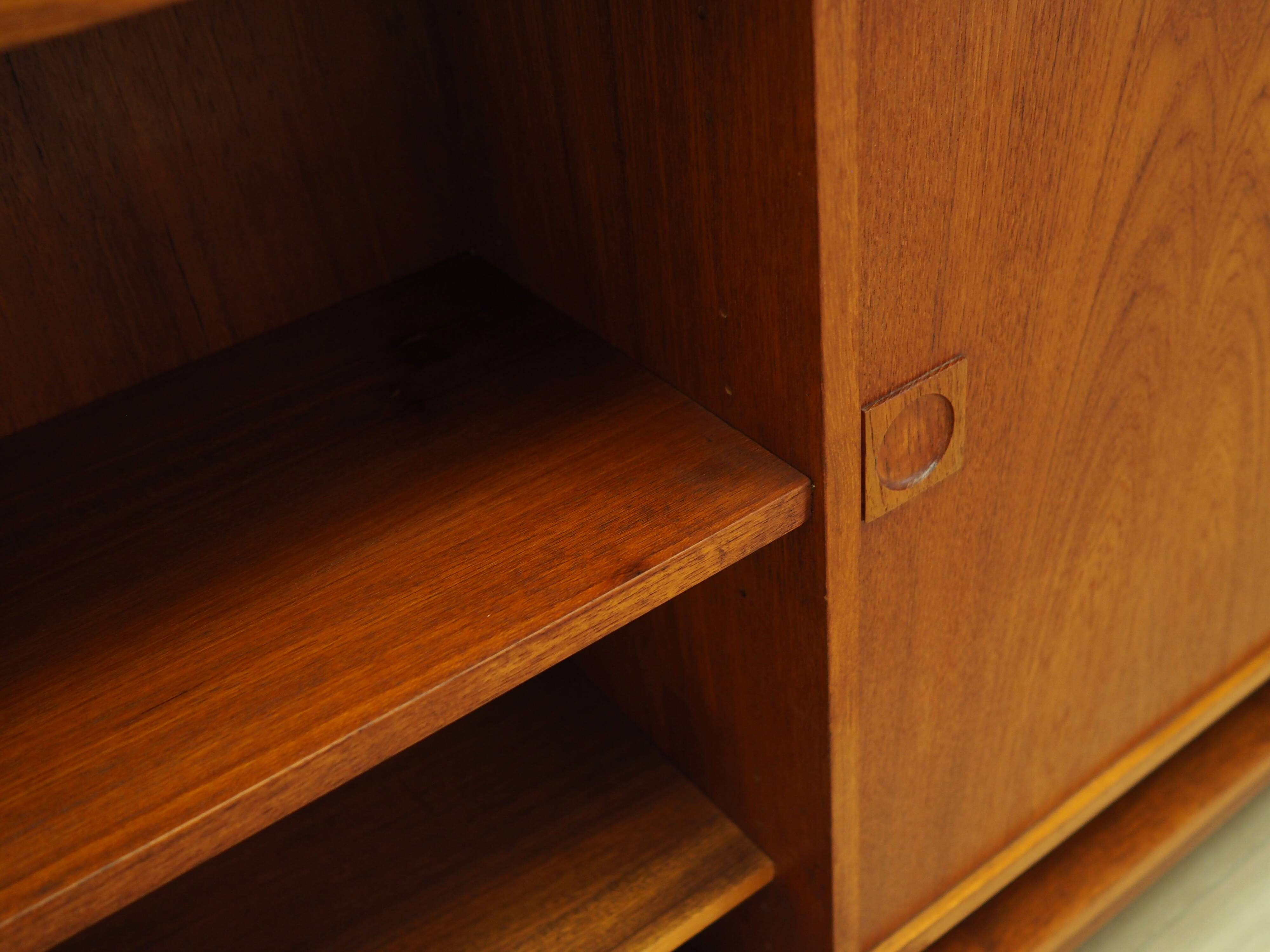 Teak bookcase, Danish design, 1970s, production: Denmark