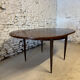 Vintage rosewood extendable dining table