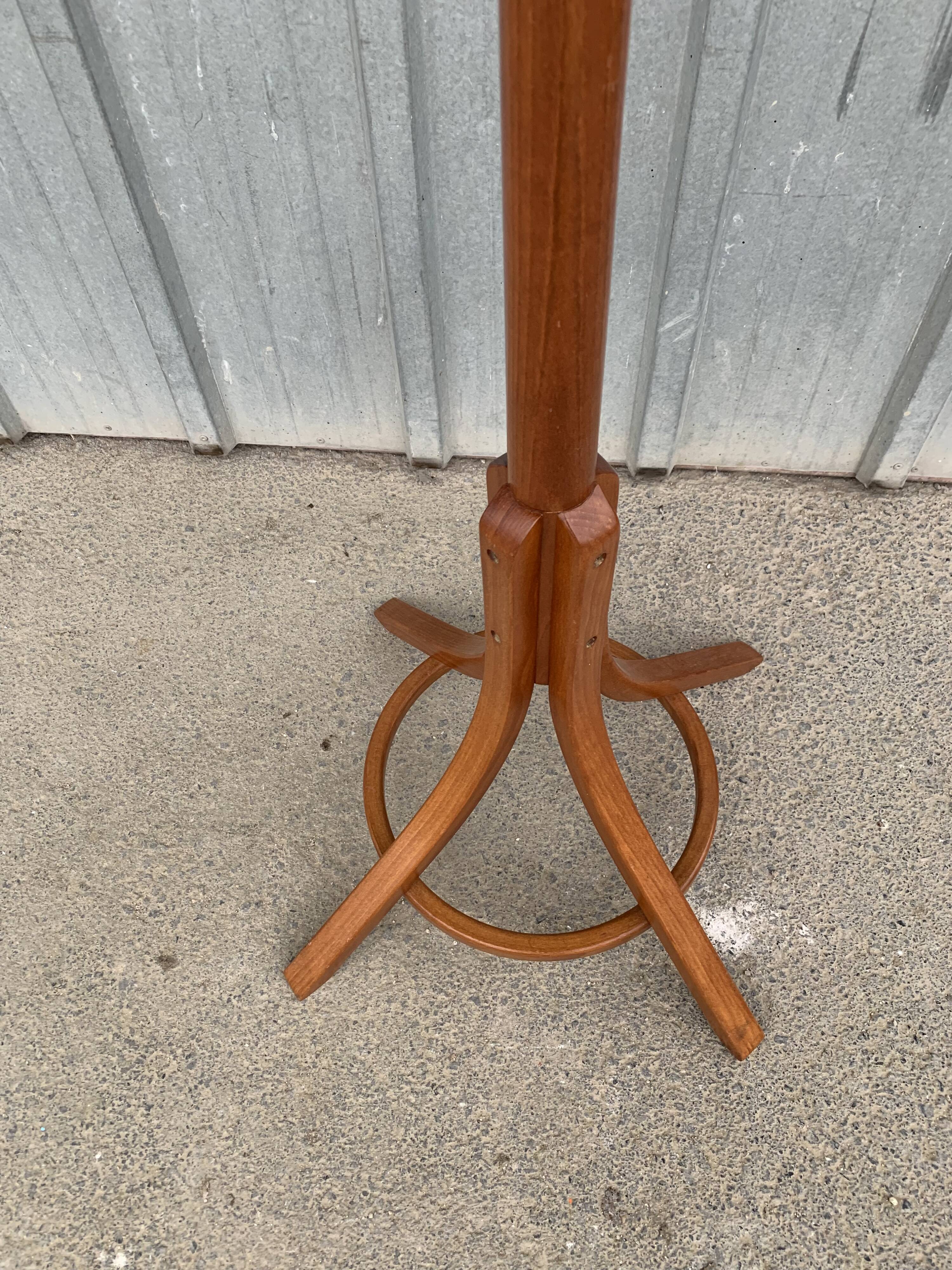 Old Baumann parrot coat rack