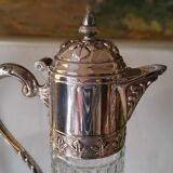 Crystal pouring decanter