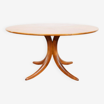 Table Mid-Century en Noyer d'Alma, années 1960.