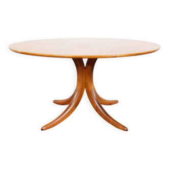 Table Mid-Century en Noyer d'Alma, années 1960.