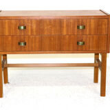 Scandinavian teak and beech commodus, Sweden, 1960