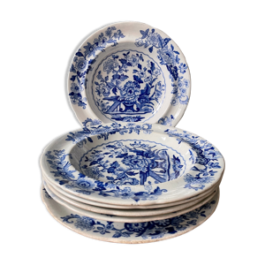 lot de 5 assiettes creuses