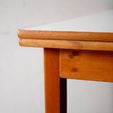 Table vintage scandinave en teck et formica