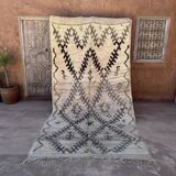 Moroccan Talsint rug white - 177 x 340 cm
