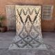Moroccan Talsint rug white - 177 x 340 cm