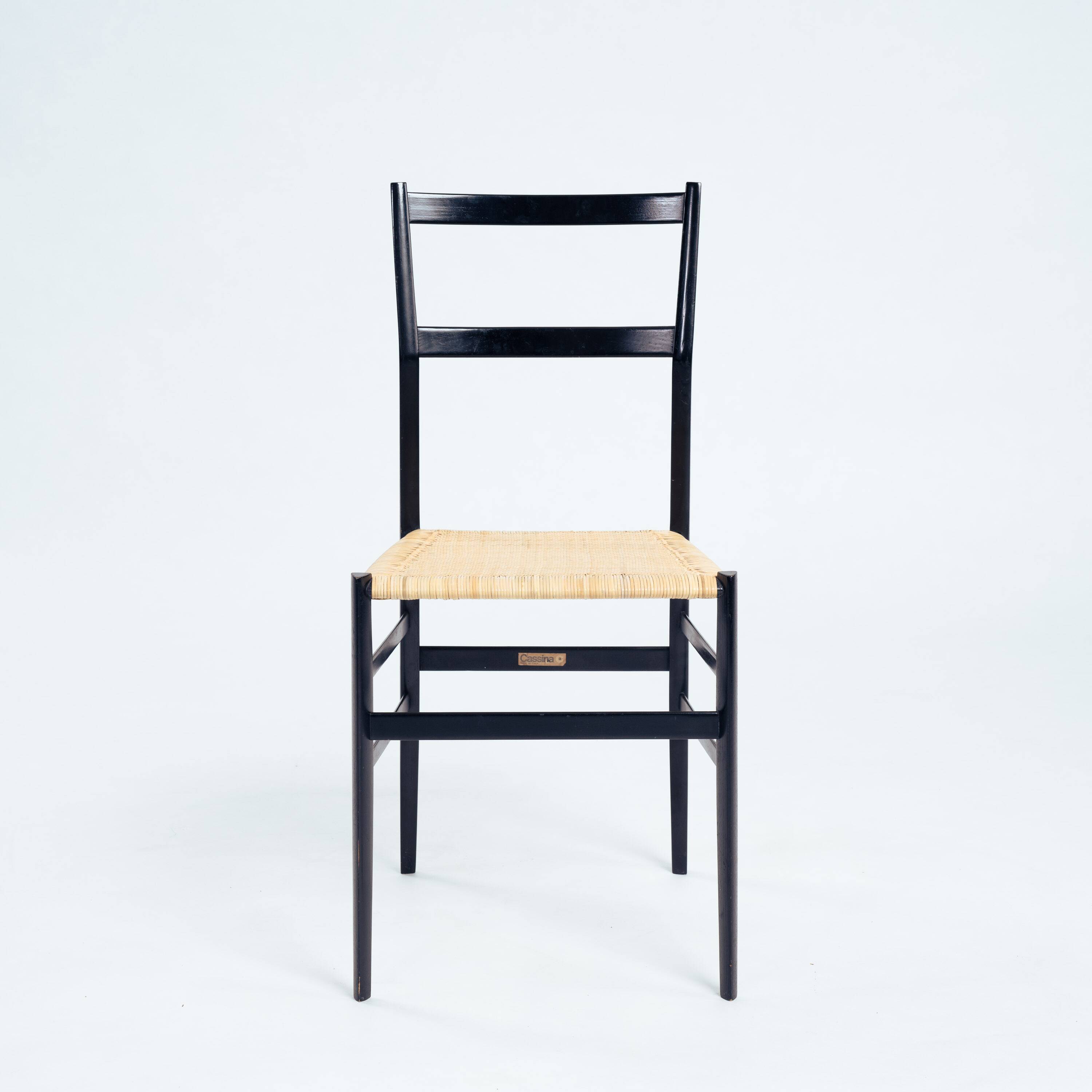 Gio Ponti SUPERLEGGERA 499 chair by Cassina, 1970s