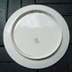 2 identical decorative plates in Gien earthenware, Renaissance decor