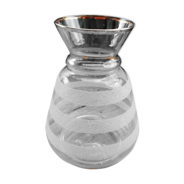 Granite glass vase